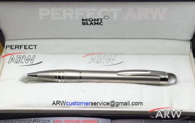 Perfect Replica Wholesale AAA Grade Mont blanc Starwalker Gray Ballpoint Pen Best Gift